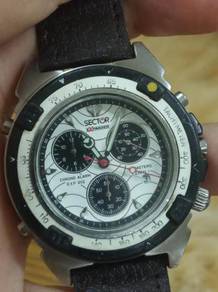 Vintage Sector Chronograph watch