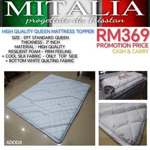 Quality Queen Mattress Topper | Tilam Murah Klang