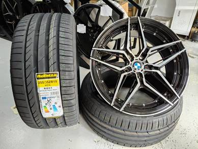 BMW E90 F30 F32 X1 E84 19" Rim + Tayar Baru R329
