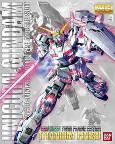 New 1/100 MG Unicorn Gundam Titanium Finsh