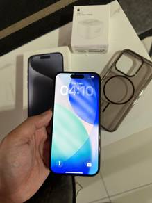 iPhone 15 Pro 256GB - Blue Titanium