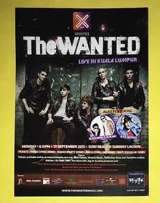 THE WANTED LIVE IN MALAYSIA SMALL FLYER Poster