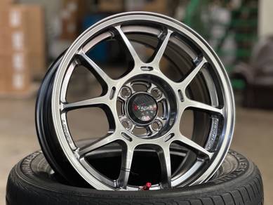 NEW 15 Lenso Venom Rim NBox Tank Bezza Axia Myvi