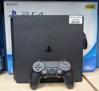 PS4 Slim 500GB Complete Set, Terima Trade-In