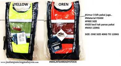 Awashima life jacket (free size) max up to 120kg
