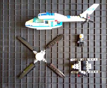 Lego City Police Helicopter