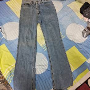 Wrangler Broken Twill Denim Jeans Saiz 30