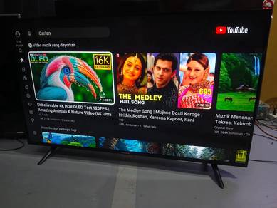 Panasonic 55" 4K android TV