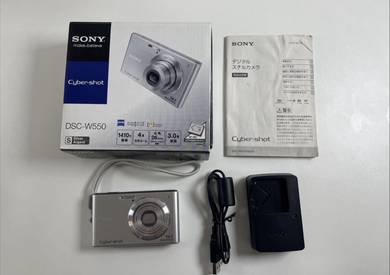 Sony Cyber-shot DSC-W550 Digital Camera Silver