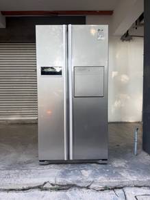 LG inverter side by side doors fridge peti ais 581