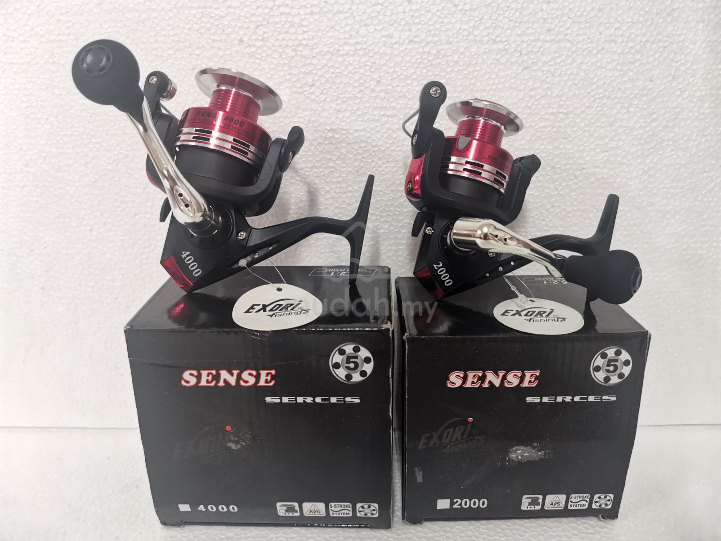 exori fishing reel YIORYO Reel, 16+1BB 4.9:1/5.5:1 High Gear Ratio Ultralight Smooth Powerful Spinning Reels for Freshwater Saltwater Bass Fishing (Size : 1000) : Sports & Outdoors Jual Reel Laut Exori X