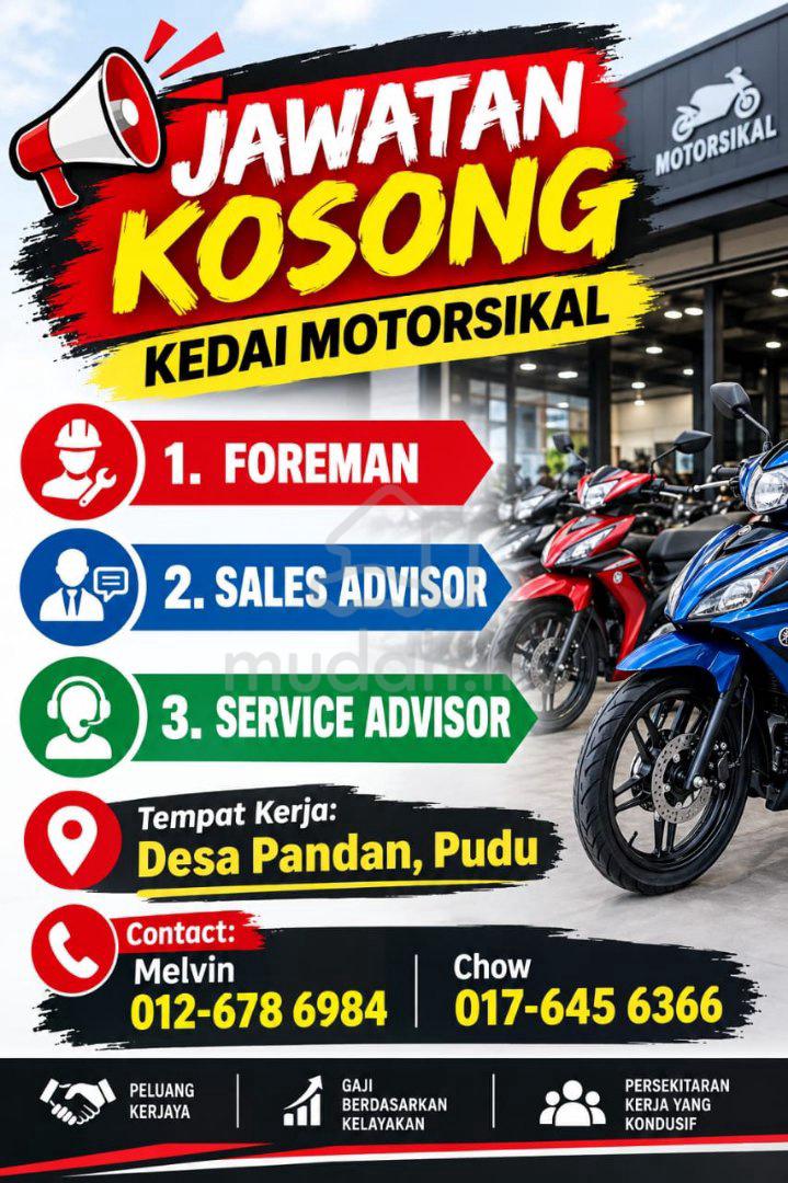 jobs in THM MOTORCYCLE TRADING SDN BHD