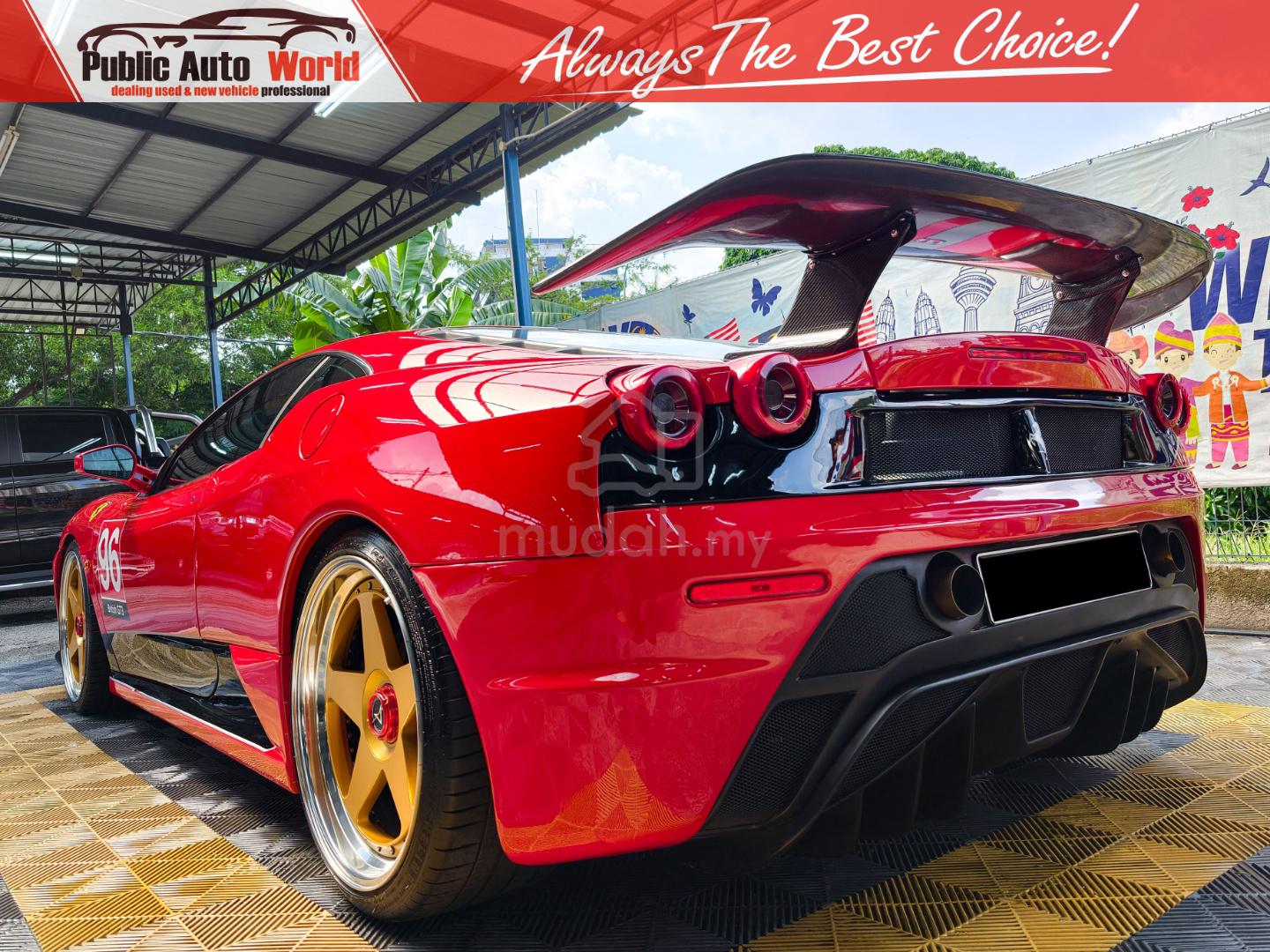 Ferrari F430 4.3 V8 54kKM  VALENO SCUDERIA CARBON