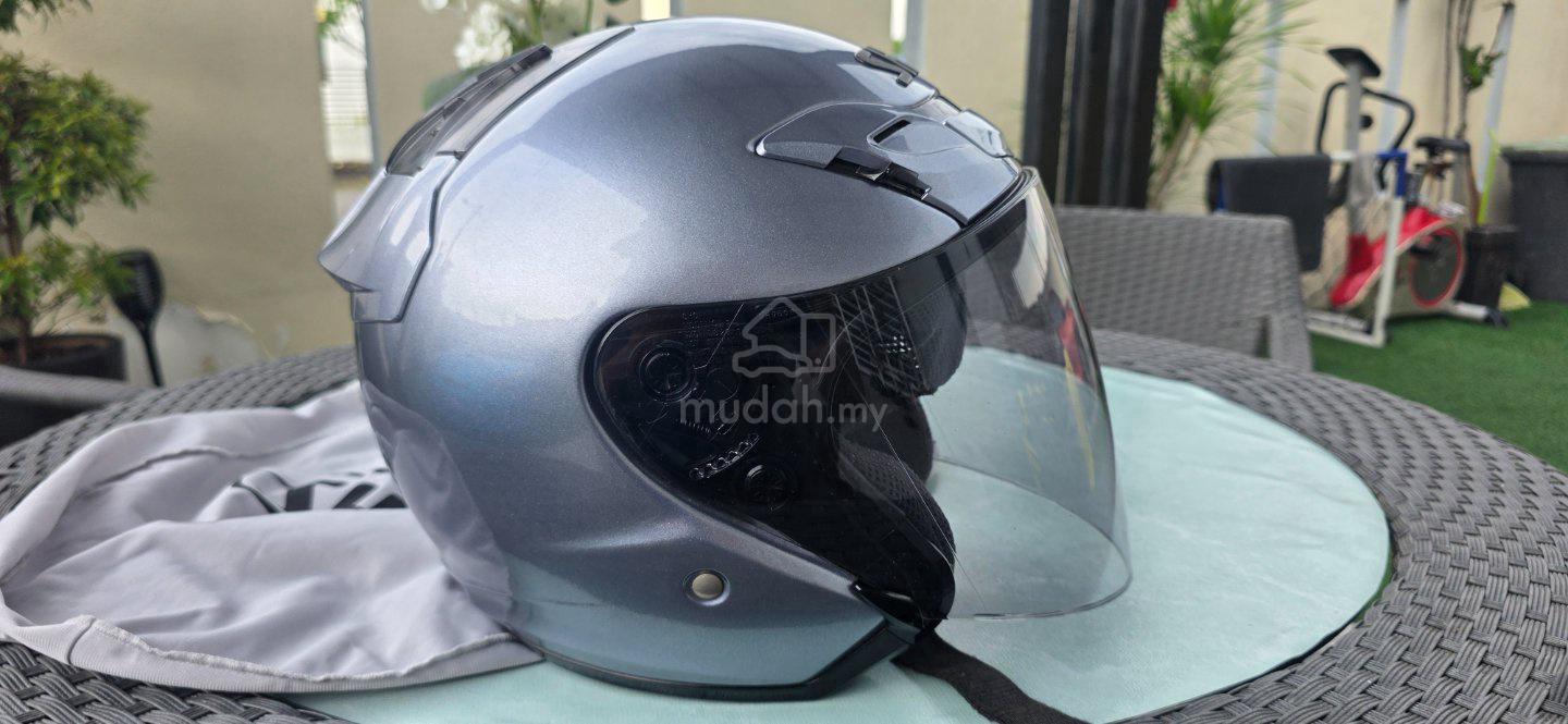 Shoei J-force 3 jf3 silver helmet size L Japan - Motorcycle