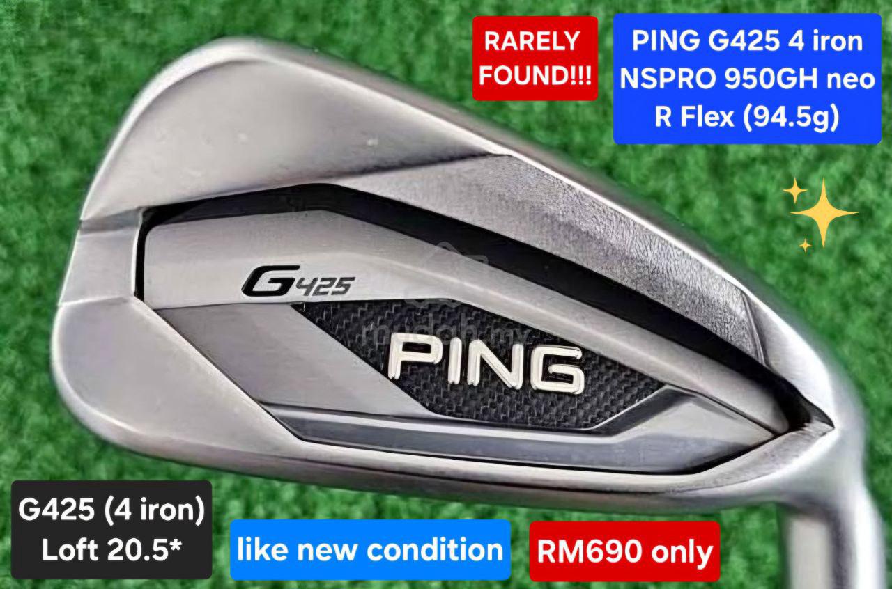 PING G425 iron 5〜W 6本 NSPRO950 GH neo S G425 アイアン(6本セット) N.S.PRO 950GH neo ARCCOS GP装着モデル