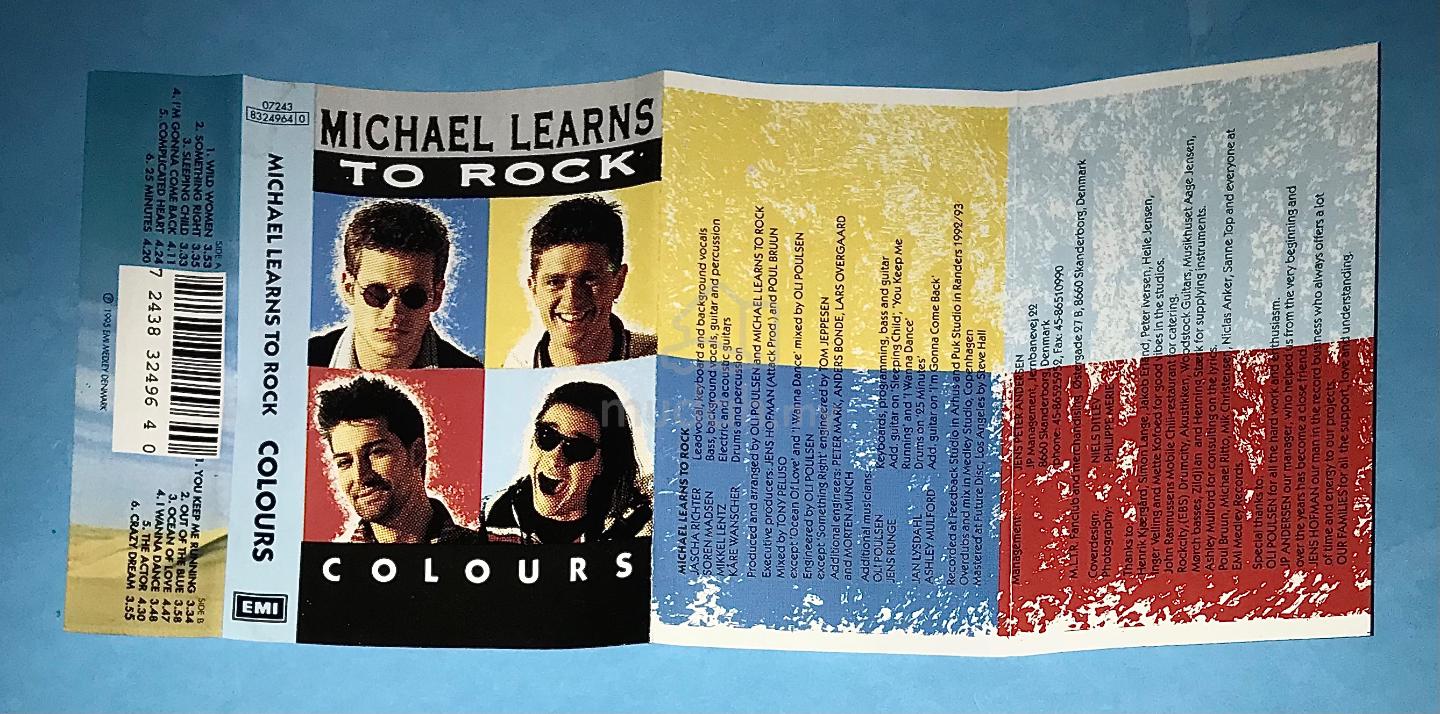MLTR MICHAEL LEARNS TO ROCK - COLOURS Cassette - Music