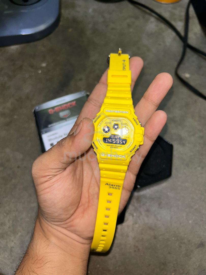 Casio G-Shock DW-5900RS-9DR Yellow Watch - Watches & Fashion