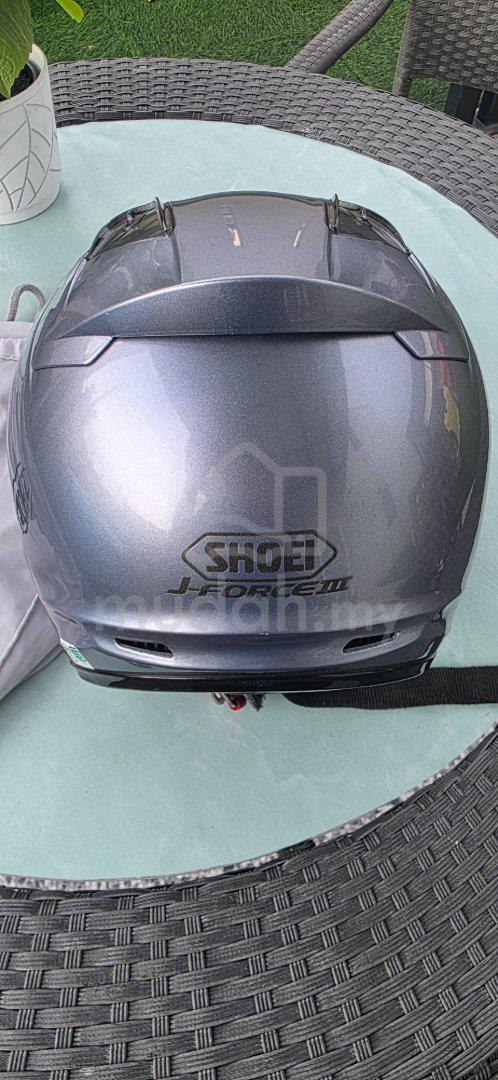 Shoei J-force 3 jf3 silver helmet size L Japan - Motorcycle