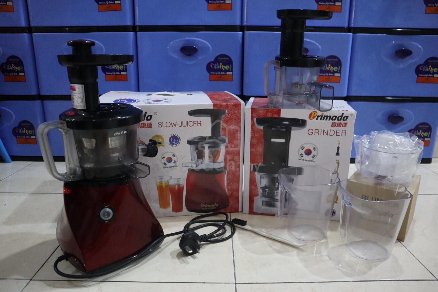 Primada PSJ-1 PSJ-2 スロージューサー Primada Slow Juicer PSJ 1 - Home Appliances & Kitchen for sale in