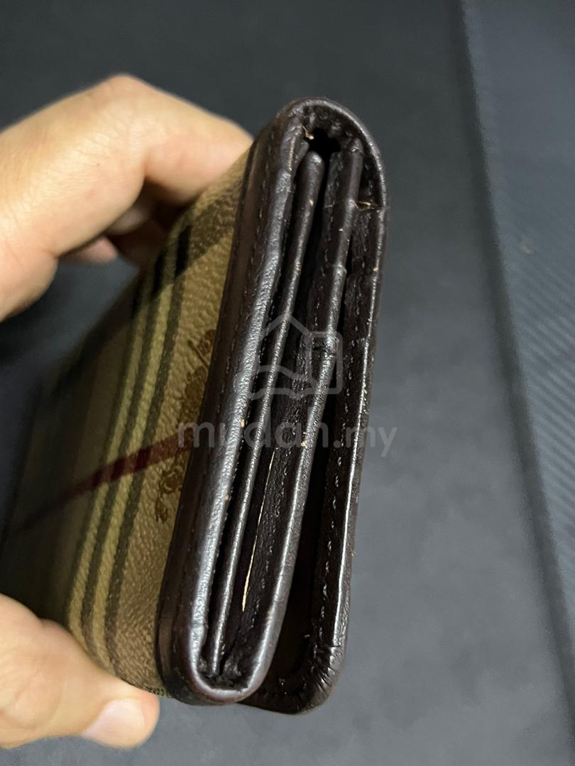 Burberry London Nova Check Leather Long Wallet - Bags & Wallets