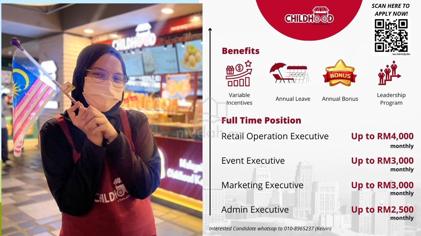 jobs in CHILDHOOD HOLDINGS SDN BHD (1621744-V)