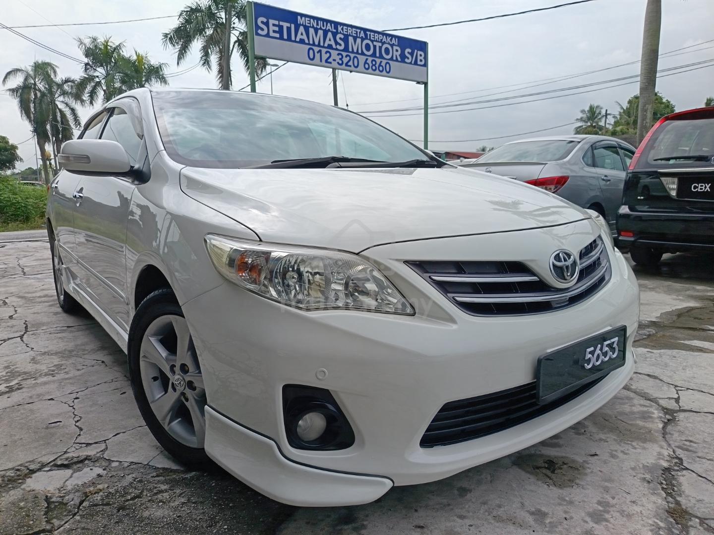2013 Toyota Corolla Altis