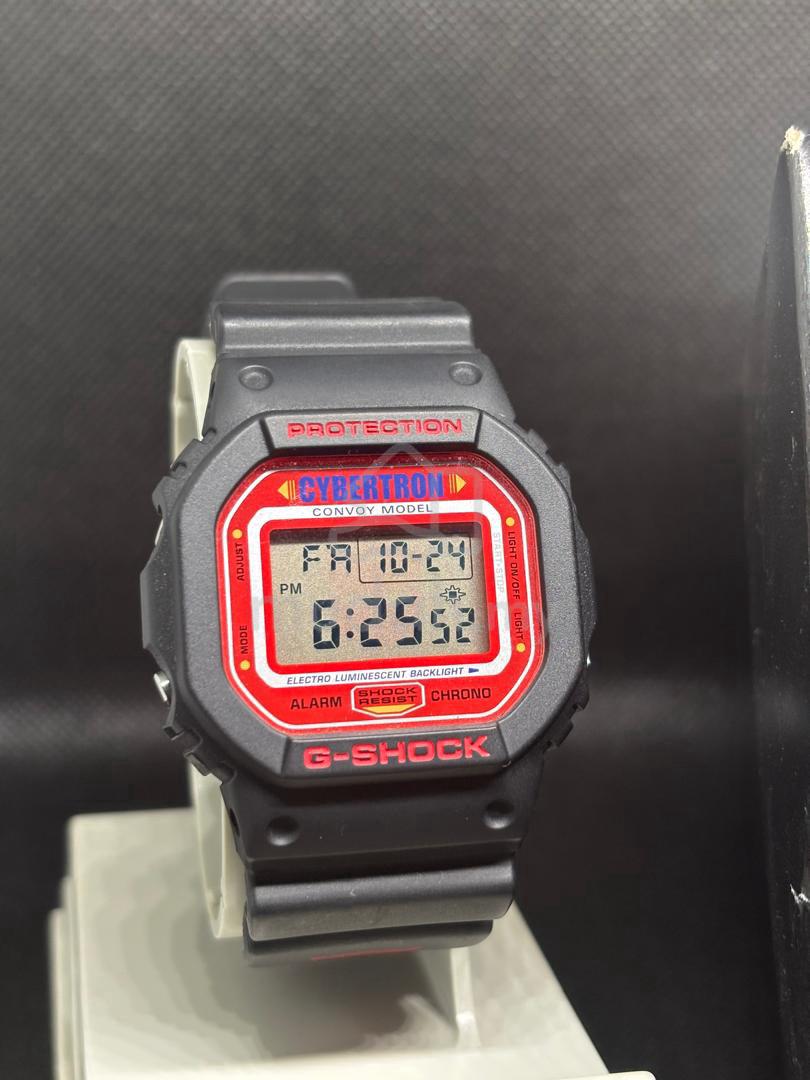 Casio G-Shock DW5600VT Transformers Convoy - Watches & Fashion