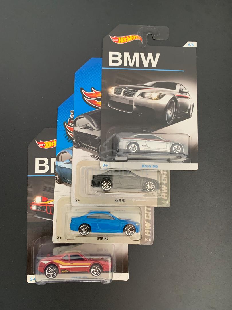 HOT WHEELS BMW M3/M1/3.0CSL ６台セット HOT WHEELS BMW M3/M1/3.0CSL 6台セット（Jual (8pcs) Hot
