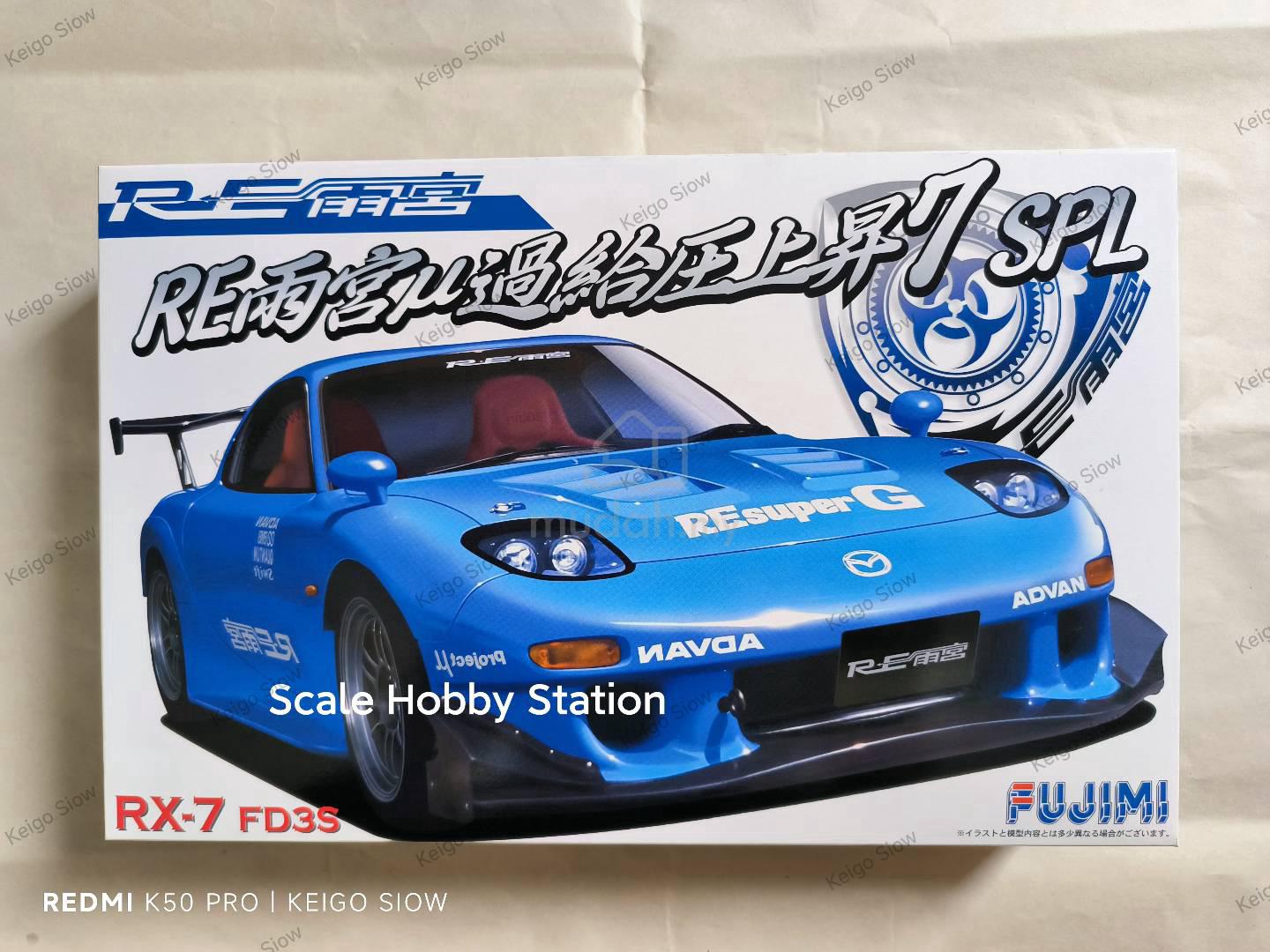 Fujimi 1:24 RE Amemiya FD3S RX-7 - Hobby & Collectibles for sale in Cheras,  Kuala Lumpur