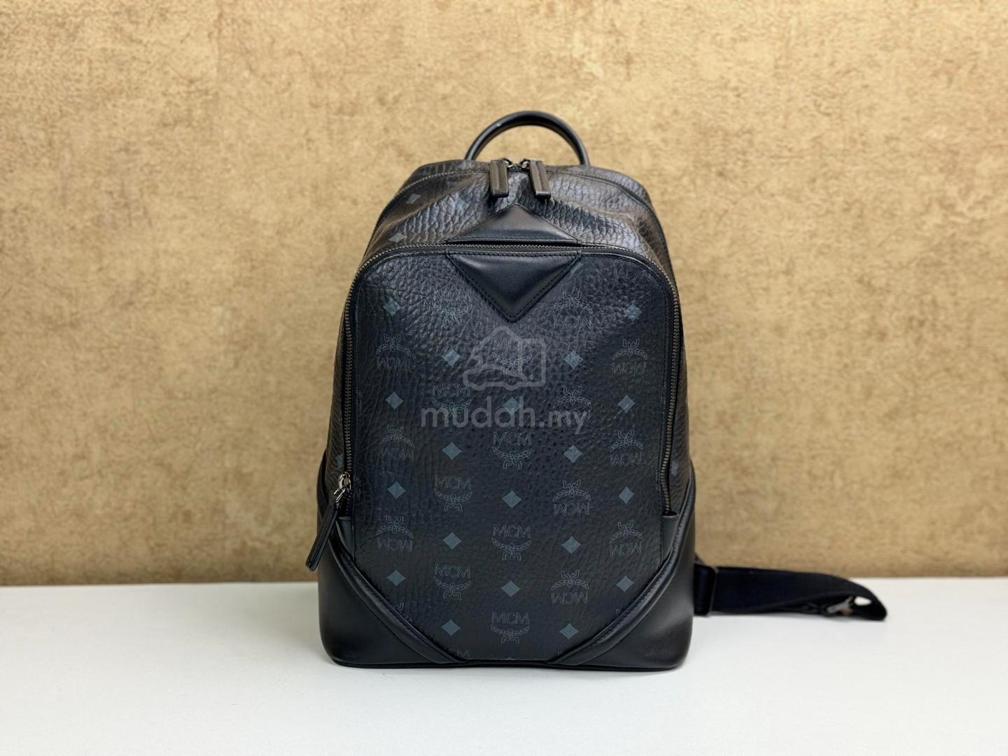 MCM MMK5APK05BK001 Duke Visetos Backpack Medium Bags Wallets for sale in Johor Bahru Johor