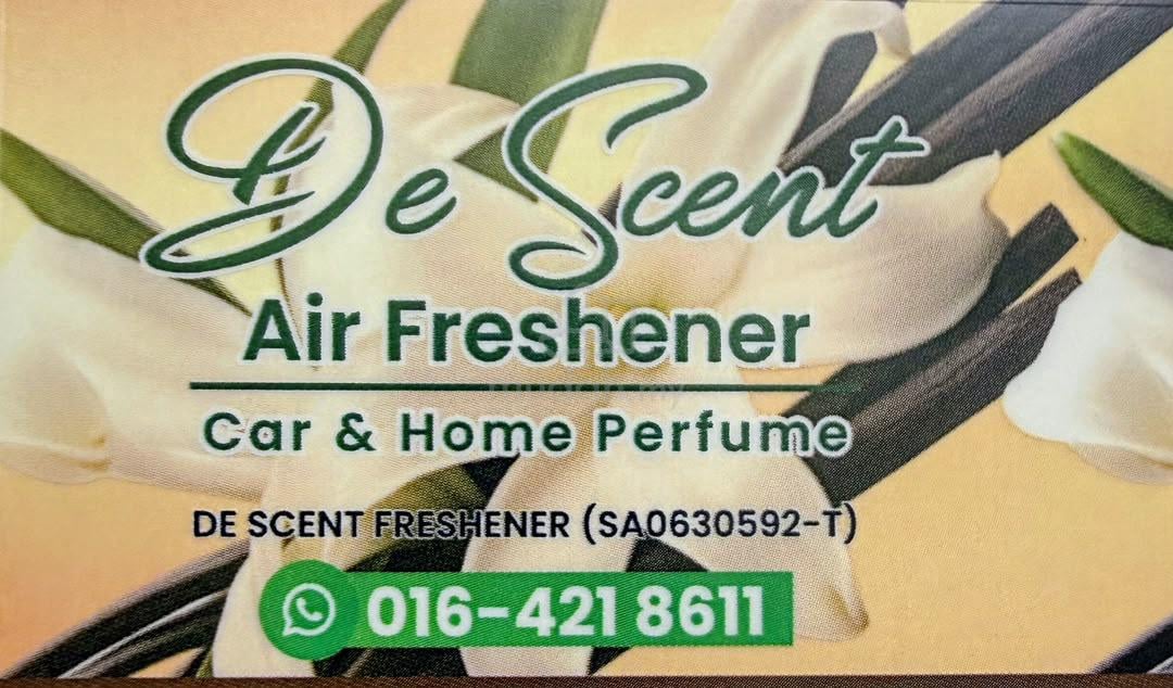 jobs in DE SCENT FRESHENER