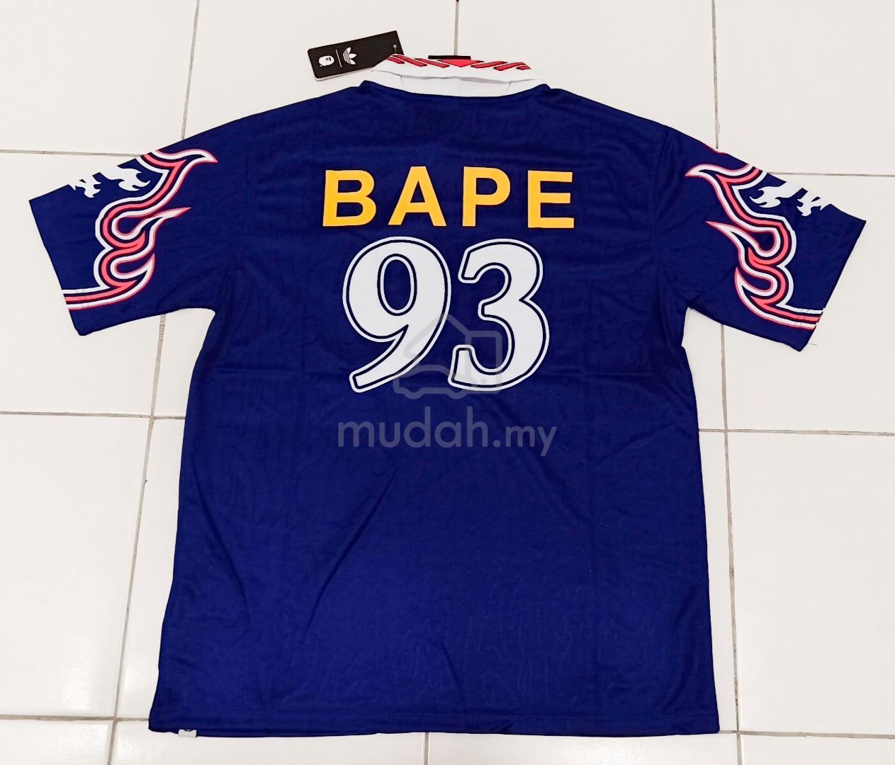 Adidas x Bape Flame Jersey Japan Blue - 