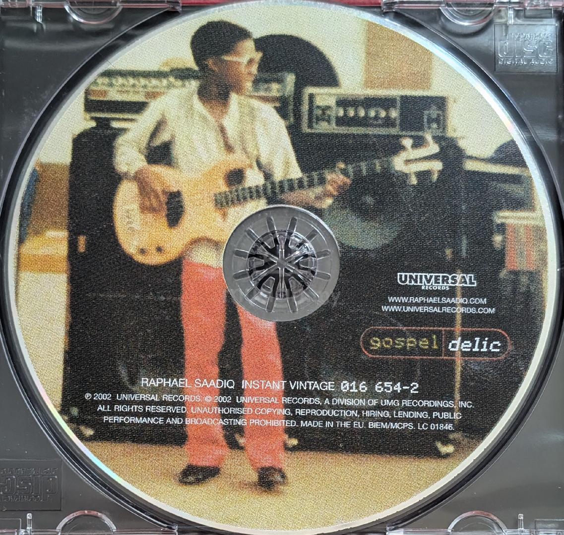 Raphael Saadiq INSTANT VINTAGE CD - Music/Movies/Books