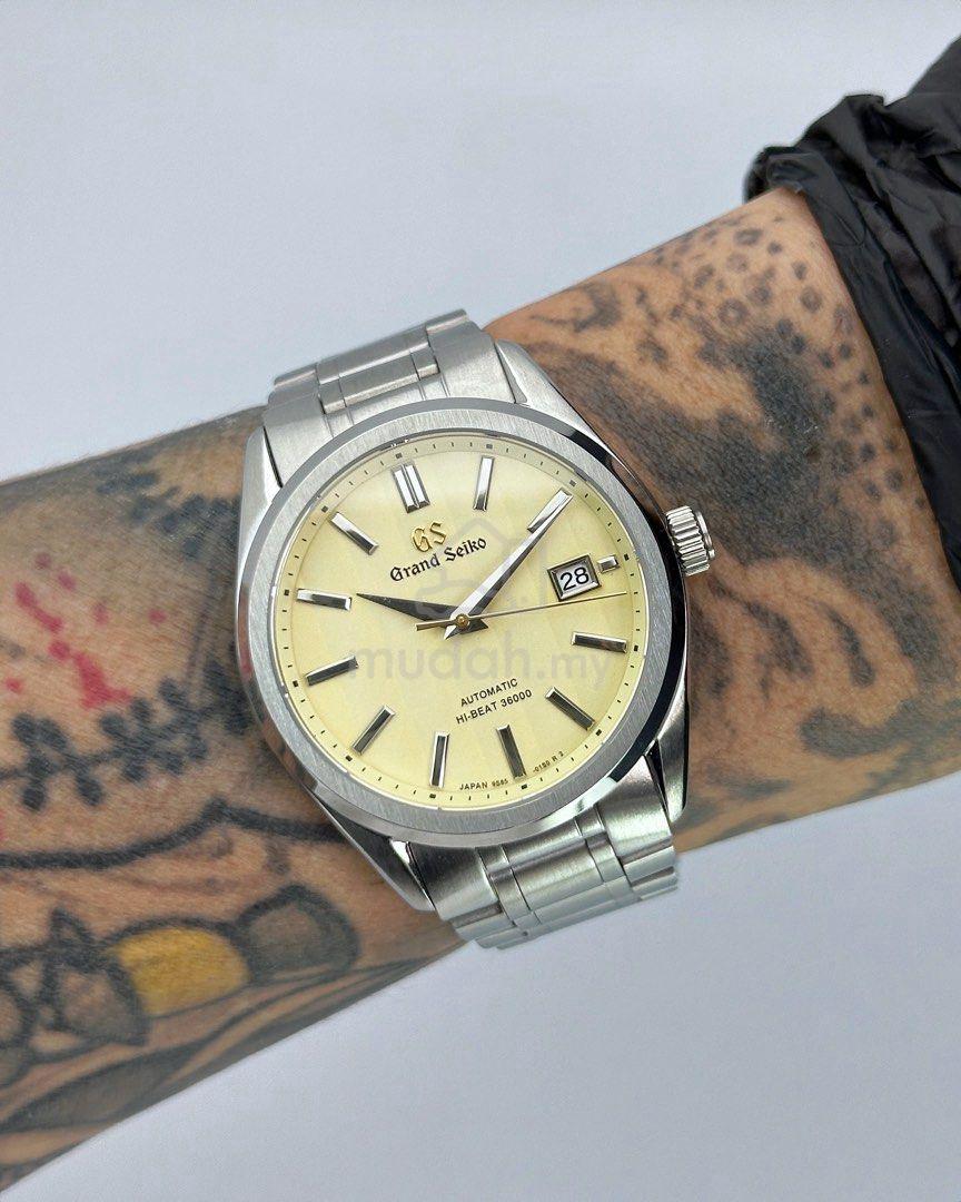 Custom Grand Seiko Mod 40mm Dawn Cream GS SBGH309 Watches Fashion Accessories for sale in Old Klang Road Kuala Lumpur