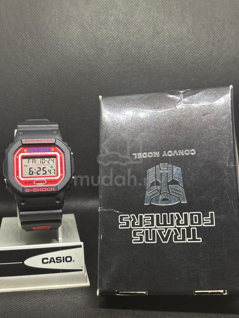 Casio G-Shock DW5600VT Transformers Convoy - Watches & Fashion
