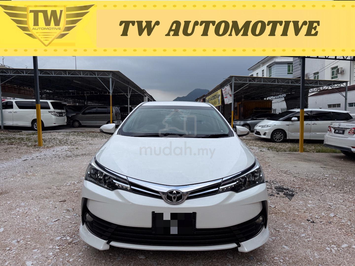2018 Toyota Corolla Altis