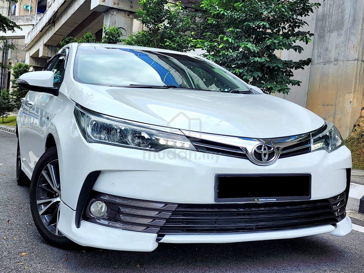 2018 Toyota Corolla Altis