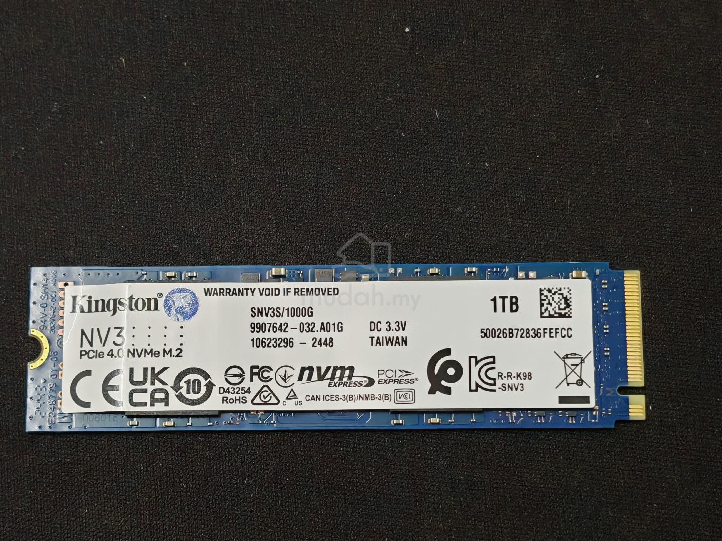 Kingston Nv3 1TB Nvme Ssd - Computers & Accessories for sale