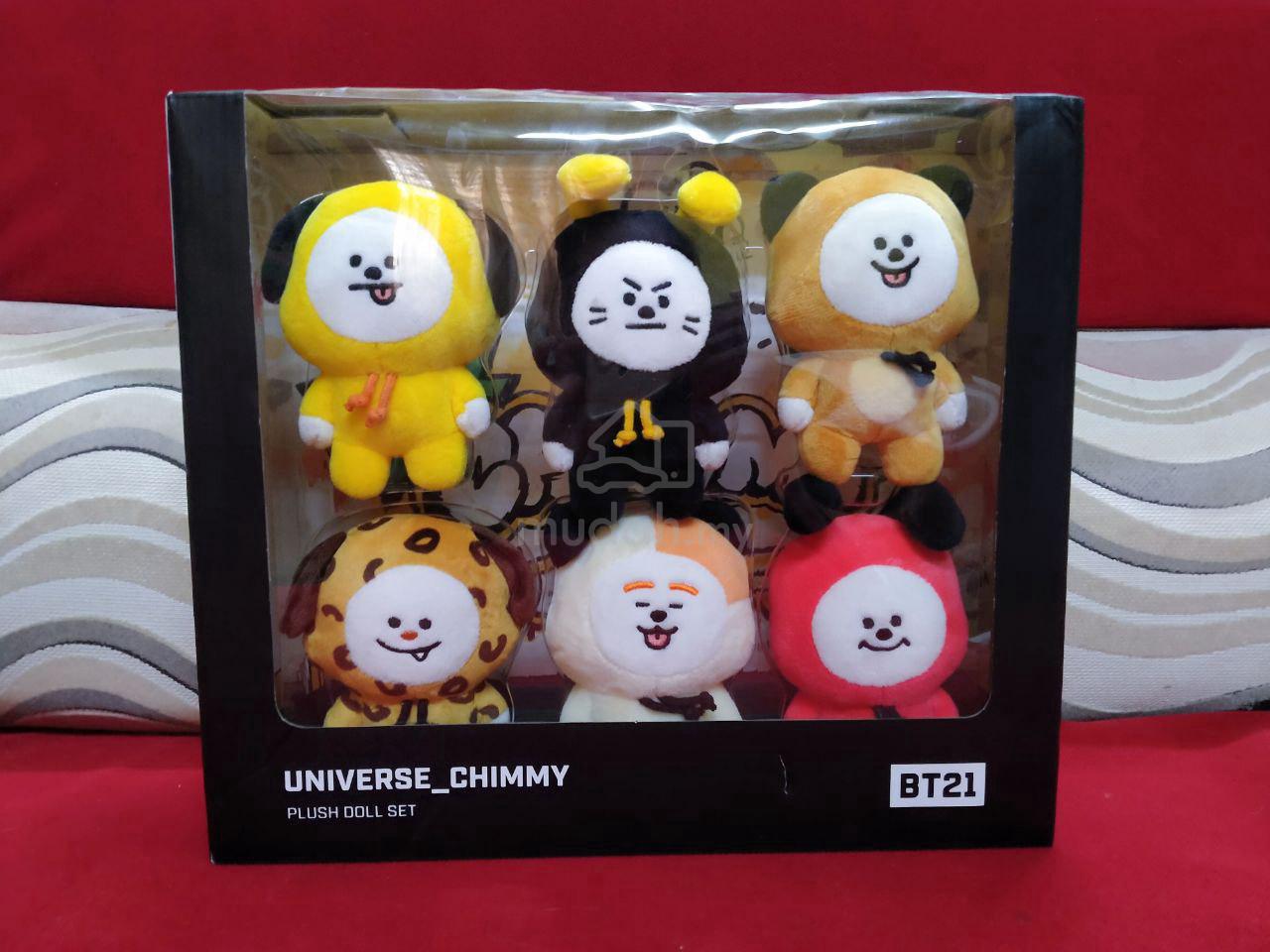BT21 CHIMMY PLUSH DOLL SET BT21 UNIVERSE PLUSH DOLL SETクッション