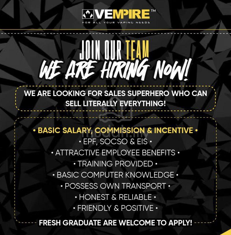 jobs in VEMPIRE Distribution SDN BHD