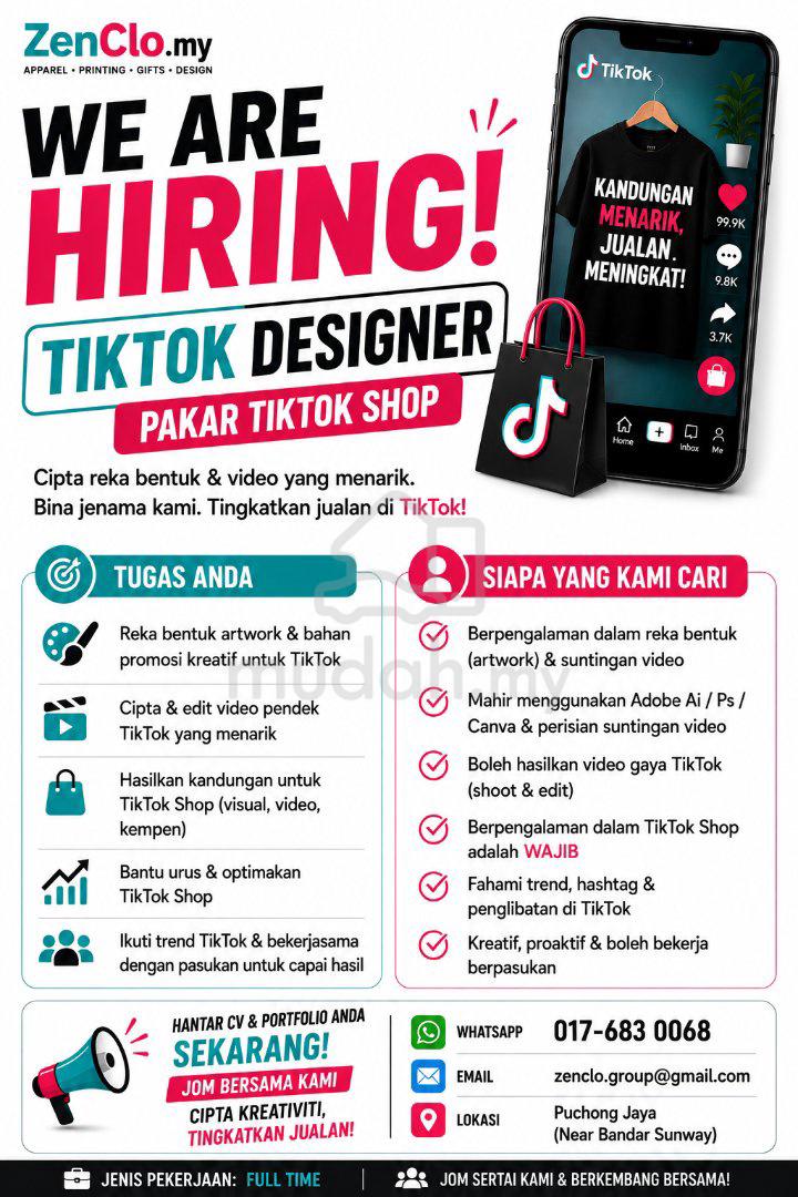 jobs in ZENCLO SDN BHD