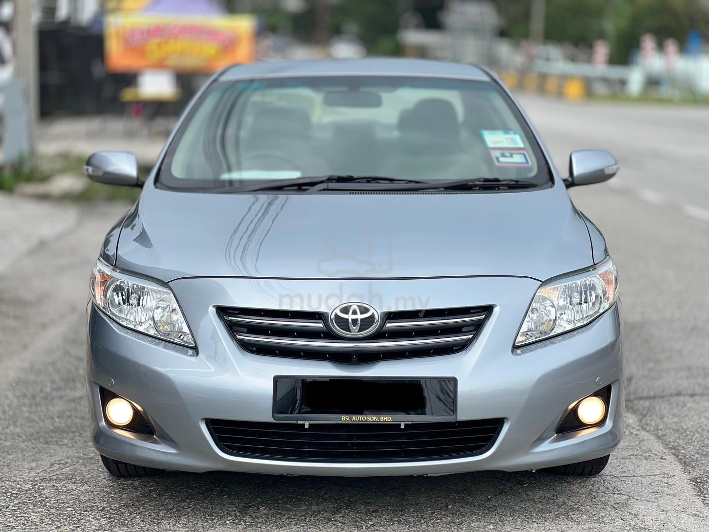 2009 Toyota Corolla Altis