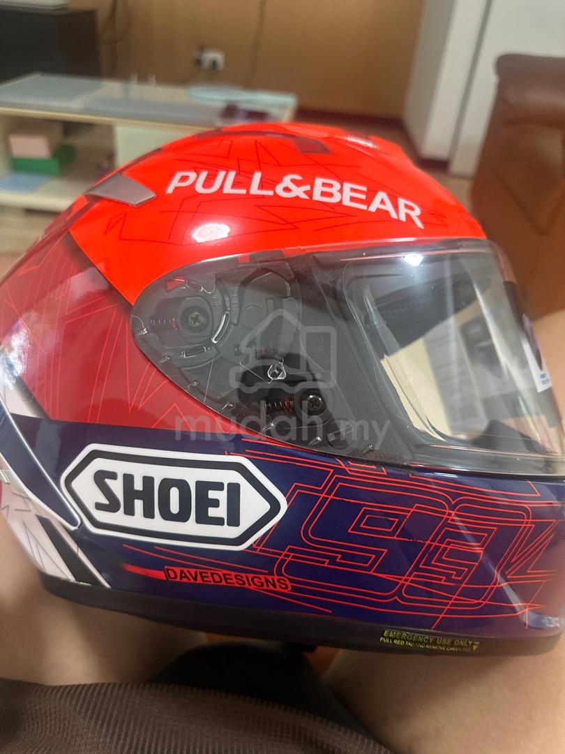 mudah helmet shoei Shoei X14 Marquez 6