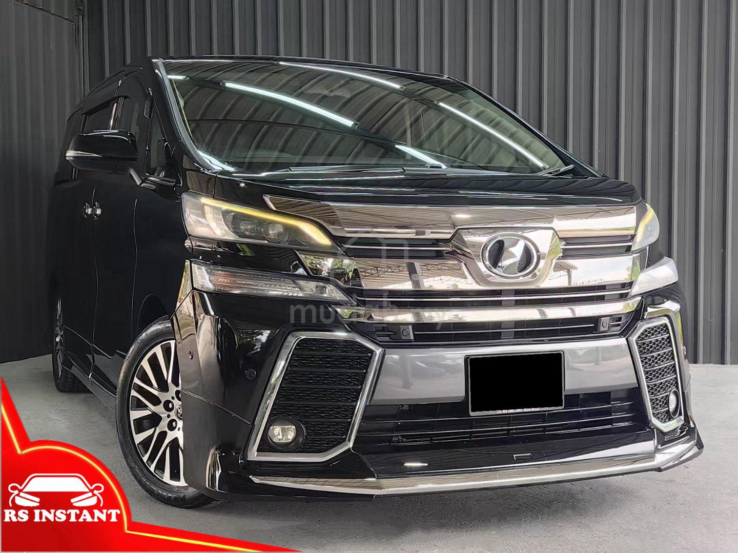 2015 Toyota Vellfire