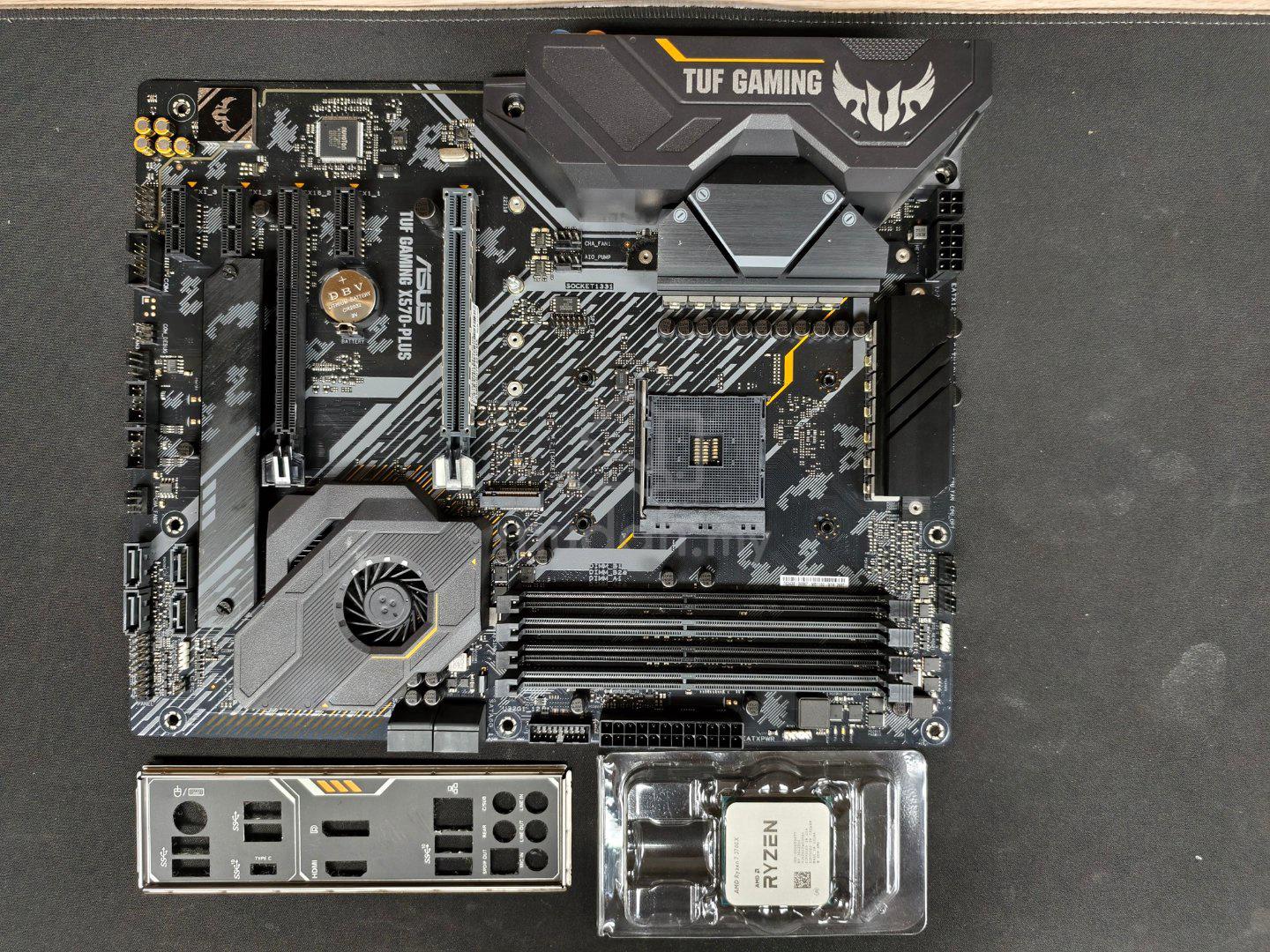 Asus TUF GAMING X570-PLUS + AMD Ryzen 7 3700X - Computers