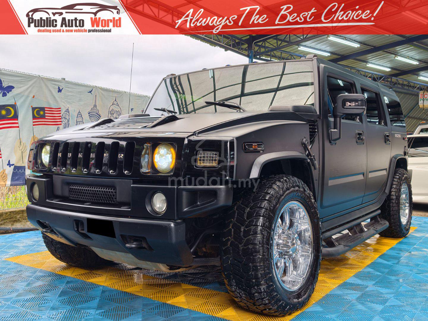 Hummer H2 6.0 V8 BOSE LHD SUNROOF 4WD ANDROID WRTY