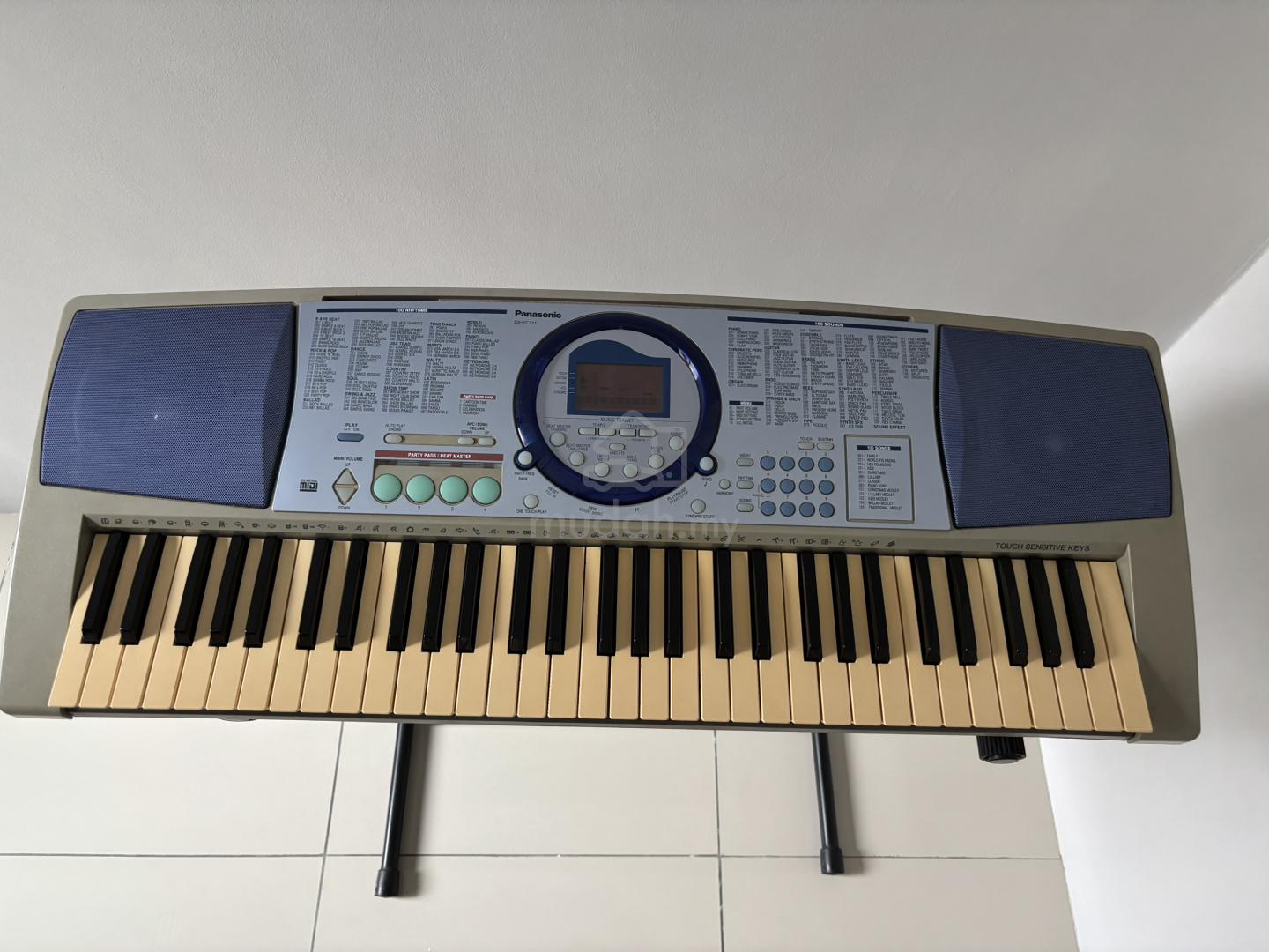 パナソニック　SX-KC211 電子キーボード Panasonic SX-KC211 61-Note Touch-Sensitive Portable Electronic