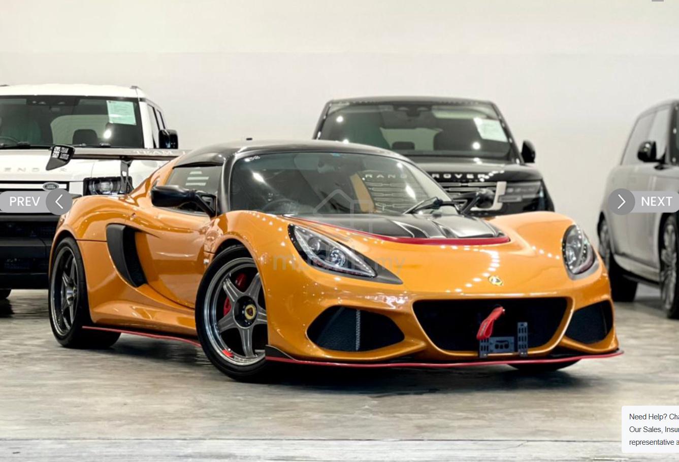 2021 Lotus EXIGE S SPORT 3.5 (M) Massive of Mod