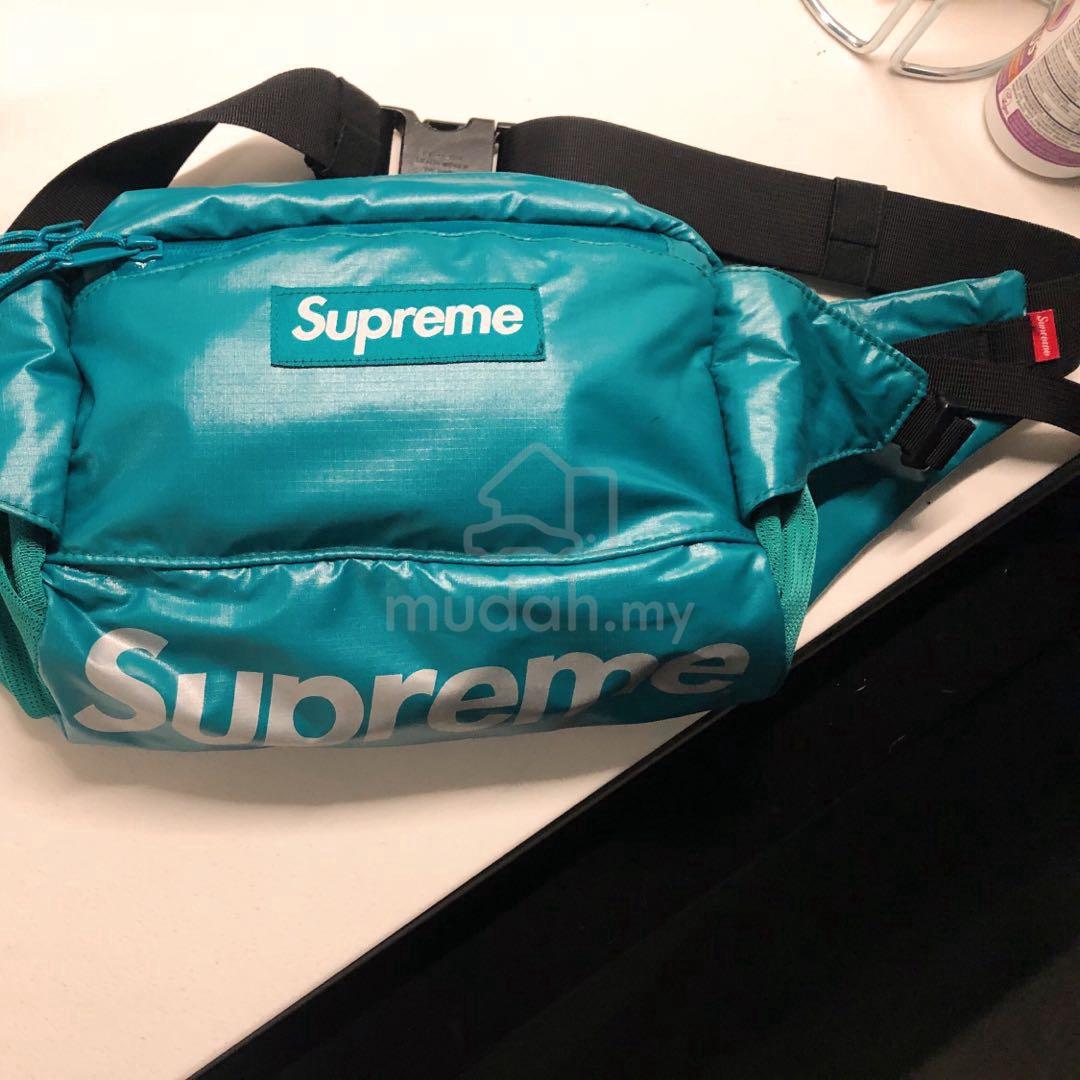 Supreme Waist Bag FW17 Teal - Bags & Wallets for sale in Pasir
