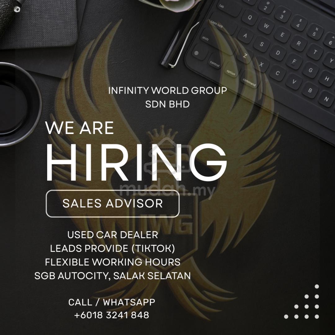 jobs in Infinity World Group Sdn Bhd
